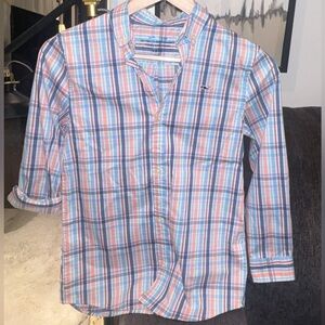 Vineyard Vines On-The-Go Performance Button-Down, Boys’ Size 8-10